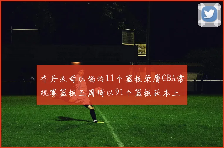 乔丹米奇以场均11个篮板荣膺CBA常规赛篮板王周琦以91个篮板获本土篮板王称号